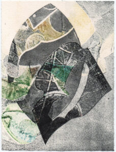 Monotypie S13 /// VIGOR / IMPULSO-RESONANZ VERSION III / 20x15cm / 2024 //// OLA EIBL
