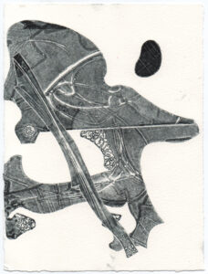stB1-43_trio_ImpulsoResonanz_Version-III_ZyklusVigor_Monotypie_20x15cm_2024_OlaEibl